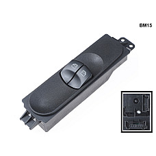 Μαύρη κονσόλα διακόπτης παραθύρου για Mercedes Sprinter VW Crafter - BM15